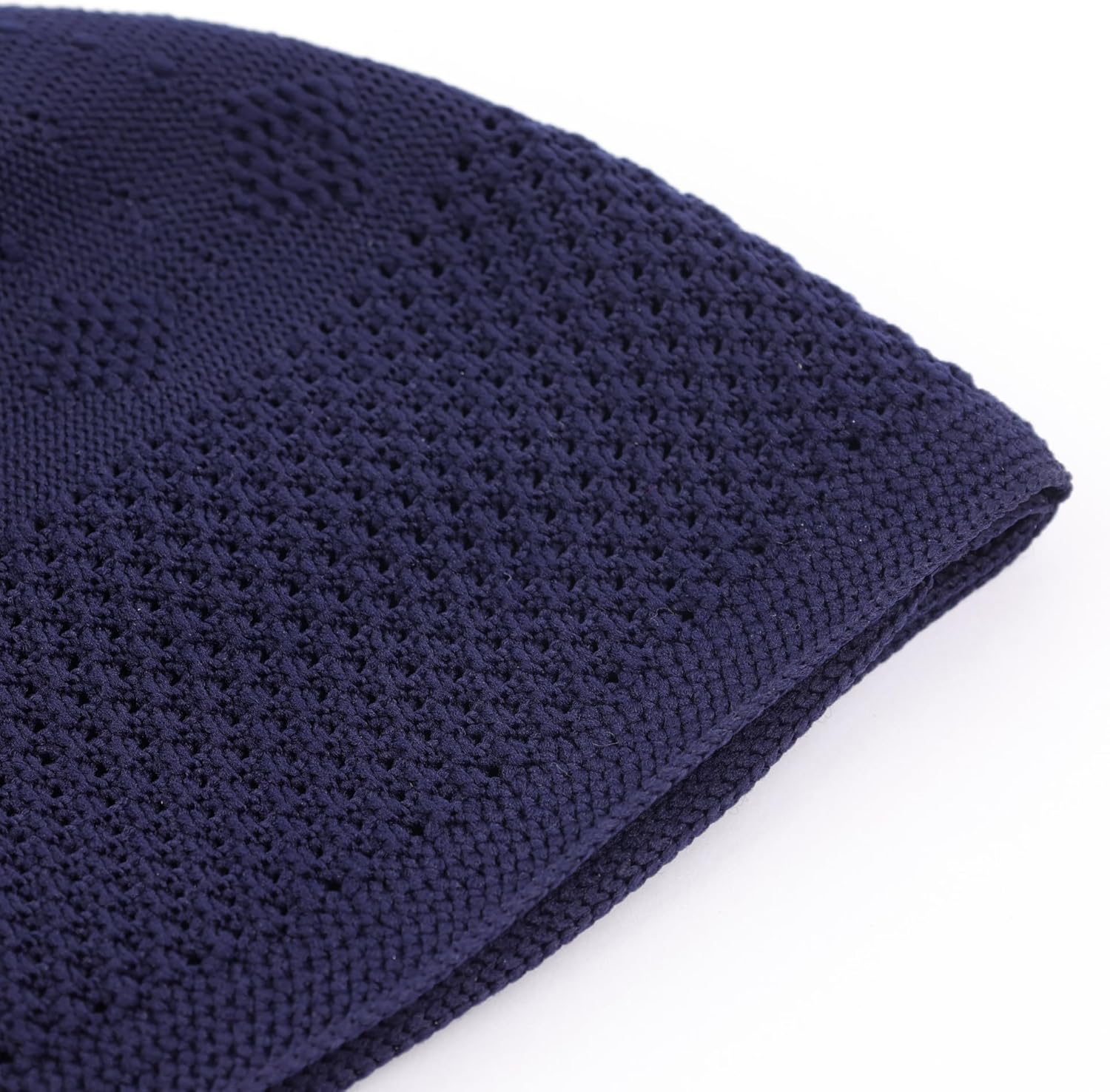 12 Piece Turkish Velvet Crochet Kufi Hat for Men – Breathable Stretch Islamic Prayer Cap (Standard Fit) - Firaset