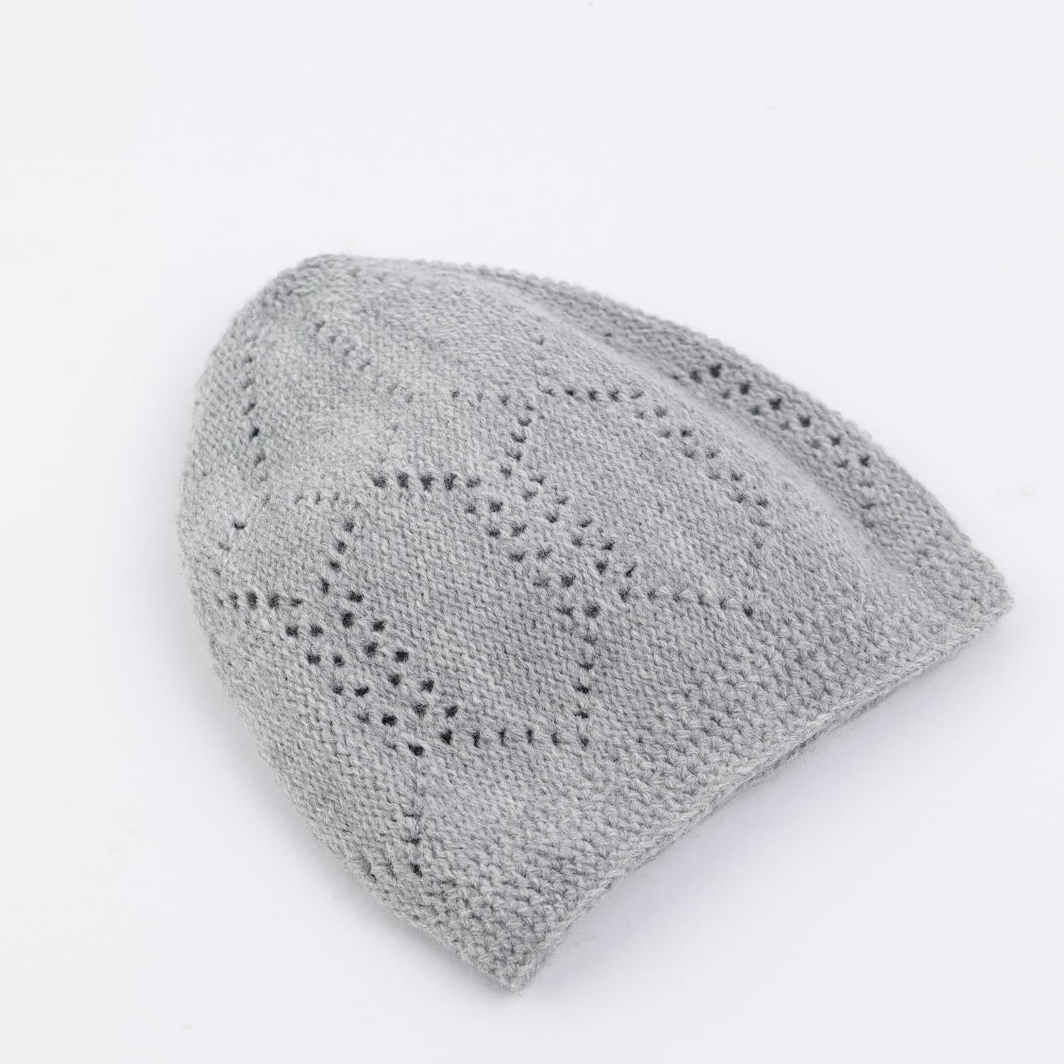 Men’s Turkish Velvet Crochet Kufi Set – 2 Breathable Stretch Islamic Prayer Caps (Standard Size Fit)