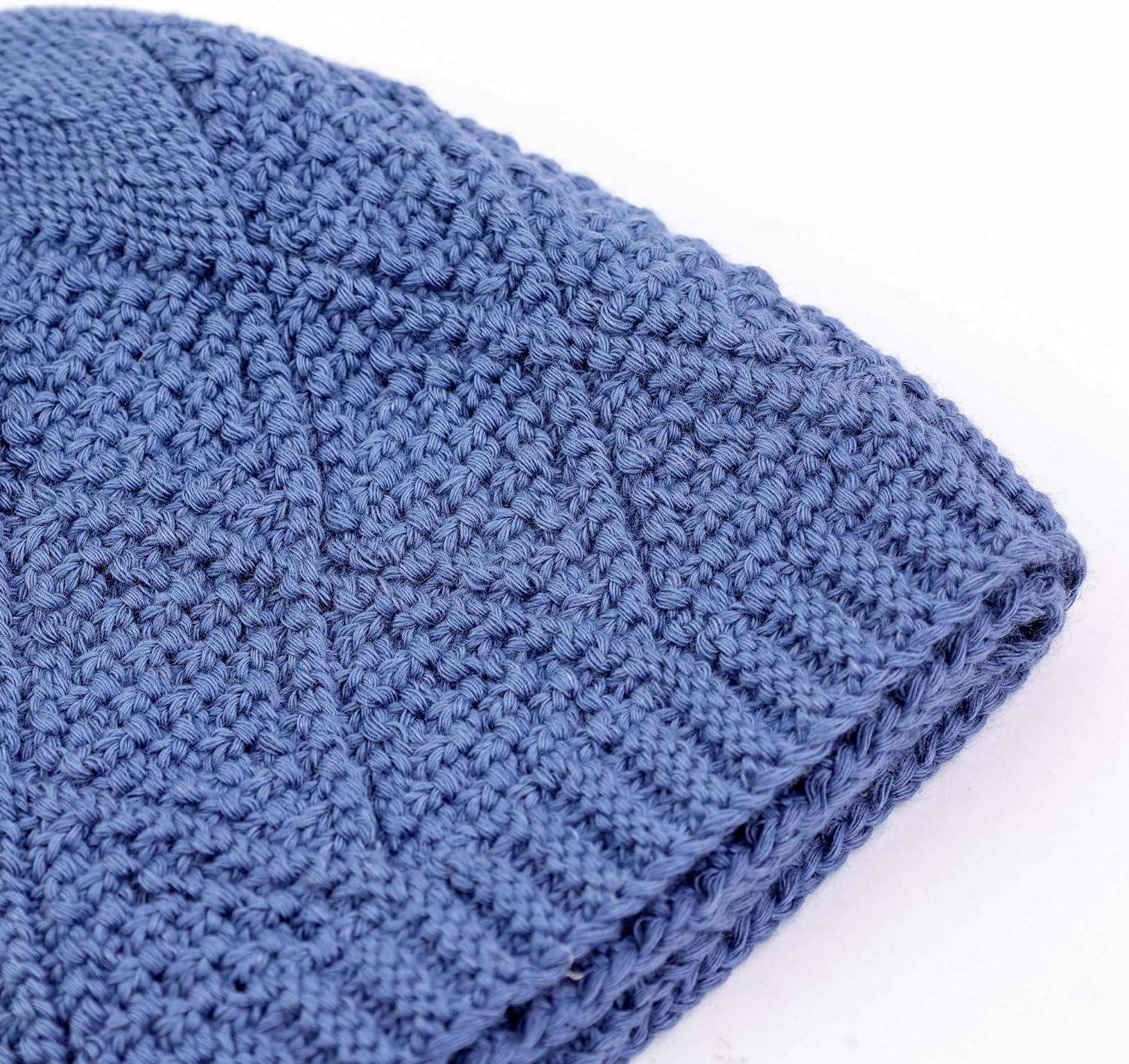 6 Piece Turkish Knit Kufi Caps for Men – Breathable Velvet Islamic Prayer Skull Hats (Stretch Standard Fit)